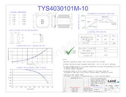 TYS4030101M-10 Datasheet Copertura