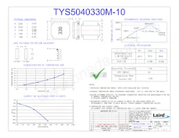 TYS5040330M-10 Datenblatt Cover