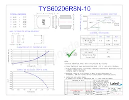 TYS60206R8N-10 Datasheet Cover