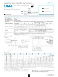 UMA0G331MDD Datasheet Cover