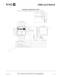 UMX-114-D16-G Datasheet Page 3