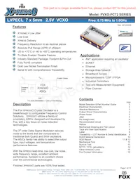 XLP72V110.000000I Datasheet Cover