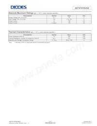 ADTA143XUAQ-7 Datasheet Page 2