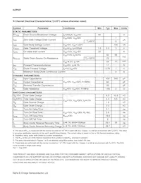 AOP607 Datasheet Page 2