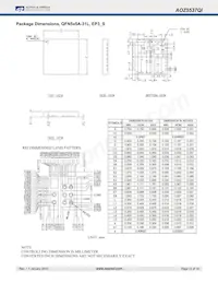 AOZ5537QI Datasheet Page 12