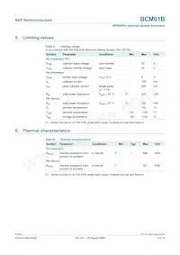 BCM61B Datasheet Page 4