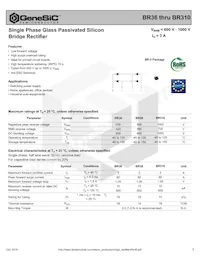 BR38 데이터 시트 표지