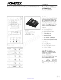 CE420830 Datasheet Copertura