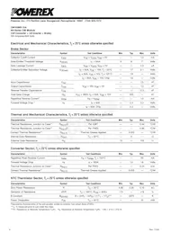 CM100MX-12A Datasheet Page 4
