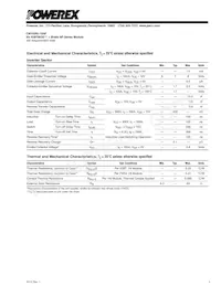 CM100RL-12NF Datasheet Page 3