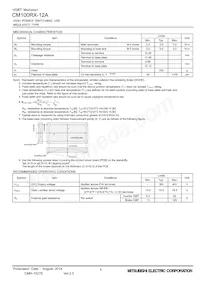 CM100RX-12A Datasheet Page 4