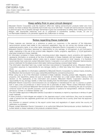 CM100RX-12A Datasheet Page 10