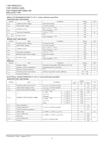CM100RX-24S Datasheet Page 2