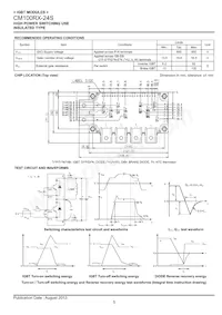 CM100RX-24S Datasheet Page 5