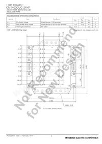 CM1400DUC-24NF Datasheet Page 4