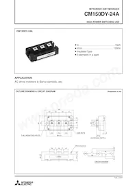 CM150DY-24A Datenblatt Cover