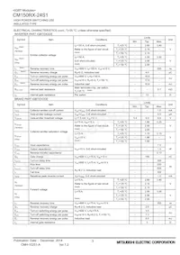 CM150RX-24S1 Datasheet Page 3