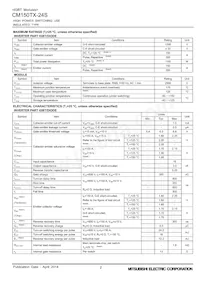 CM150TX-24S Datasheet Pagina 2
