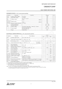 CM200DY-24NF數據表 頁面 2