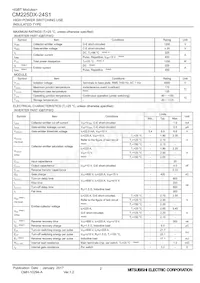 CM225DX-24S1 Datasheet Page 2