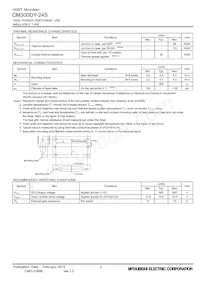 CM300DY-24S Datasheet Page 3