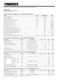 CM300HA-28H Datasheet Page 2