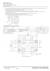 CM400HA-24A Datasheet Pagina 3