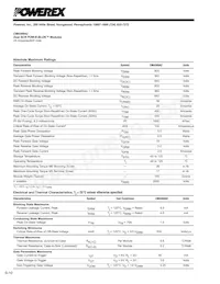 CM4308A2 Datasheet Page 2