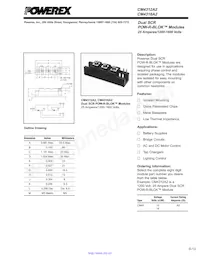 CM4316A2 Datasheet Cover