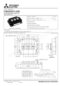 CM450DY-24S Datasheet Cover