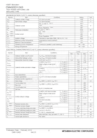 CM450DY-24S Datasheet Pagina 2