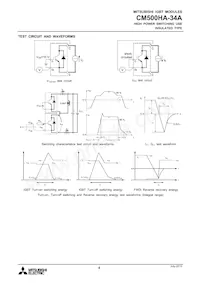 CM500HA-34A Datasheet Pagina 4