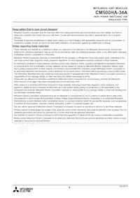 CM500HA-34A Datasheet Pagina 8