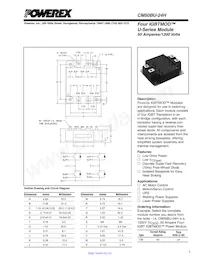 CM50BU-24H Datasheet Cover