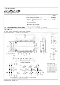 CM50MXA-24S Datasheet Cover