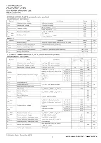 CM600DXL-24S Datasheet Page 2