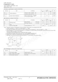 CM600DY-24S Datasheet Page 3