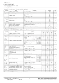 CM800DY-24S Datasheet Page 2
