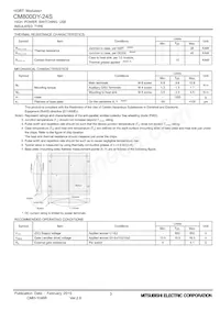CM800DY-24S Datasheet Page 3