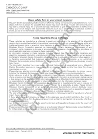 CM900DUC-24NF Datasheet Page 9
