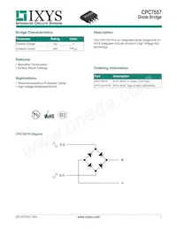 CPC7557N Datasheet Cover