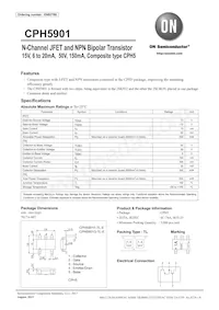 CPH5901G-TL-E Datasheet Cover