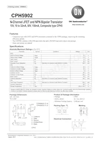 CPH5902H-TL-E Datasheet Copertura