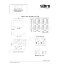 CTLDM8120-M832DS TR Datasheet Pagina 2