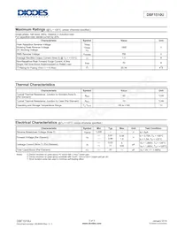 DBF1510U-13 Datasheet Pagina 2
