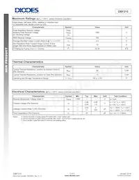 DBF210-13 Datasheet Pagina 2