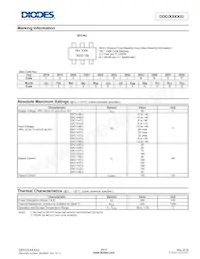 DDC123JU-7 Datasheet Pagina 2