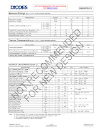 DMN3012LFG-7 Datasheet Pagina 2