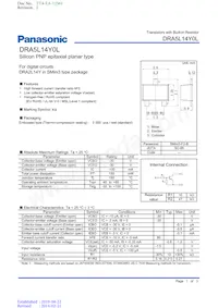 DRA5L14Y0L Datasheet Cover