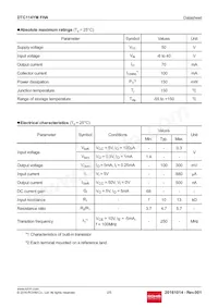 DTC114YMFHAT2L Datasheet Pagina 2